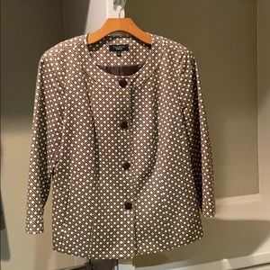 Talbots Three Quarter Sleeve Jacket